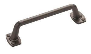 Amerock Cabinet Pull Graphite 3-3/4 inch (96 mm) Center to Center Rochdale 1 Pack Drawer Pull Drawer Handle Cabinet Hardware