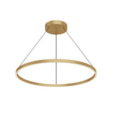 Kuzco PD87136-BG CERCHIO 36" PENDANT BG TEXTURED DOWN ONLY DUO CANOPY 930 TRIAC 120 78W