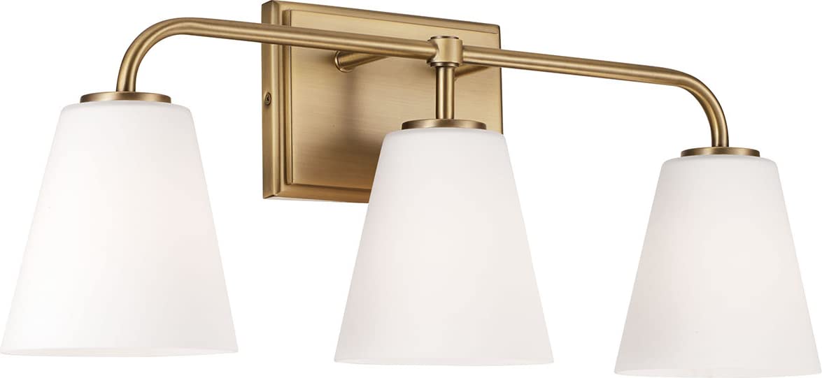 Capital Lighting 149431AD-543 Brody 3 Light Vanity Aged Brass