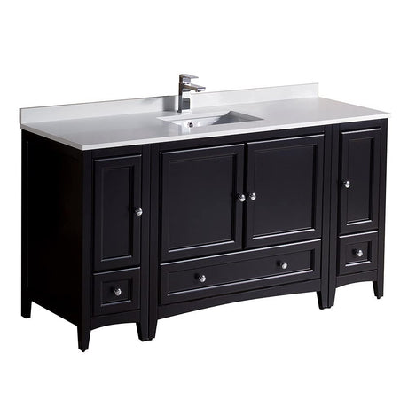 Fresca FCB20-123612GR-CWH-U Cabinets with Top and Sink