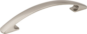 Elements 771-128SN 128 mm Center-to-Center Satin Nickel Arched Strickland Cabinet Pull
