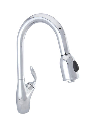 Gerber G0040210 Chrome Maxwell Single Handle Kitchen Faucet W/out Spray 1.75GPM