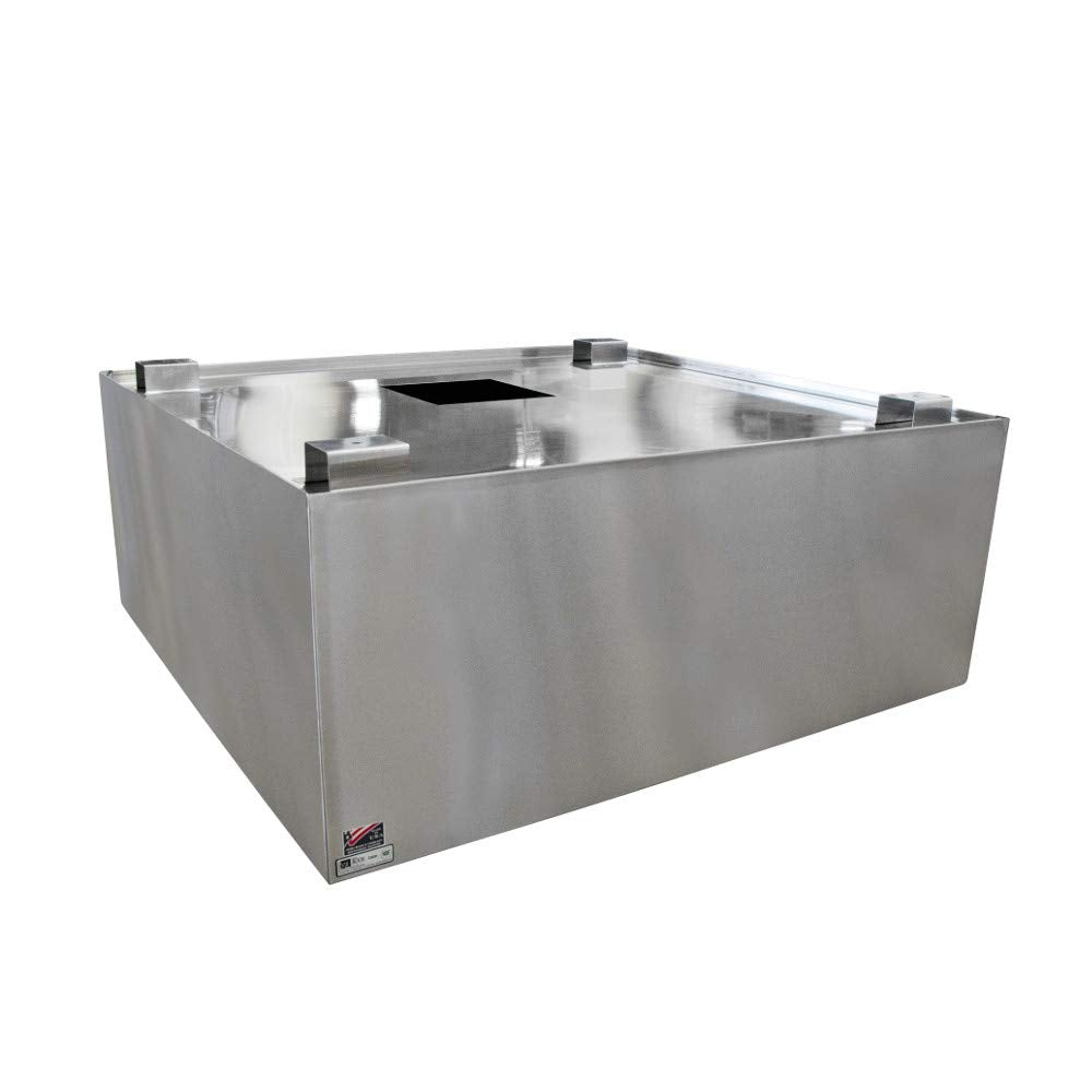 John Boos C2HL-4596 Island Type Exhaust Hood 96"W x 45"D 19"H