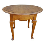 Vintage Ethan Allen Queen Anne Maple Side Table  Mid-Century Classic