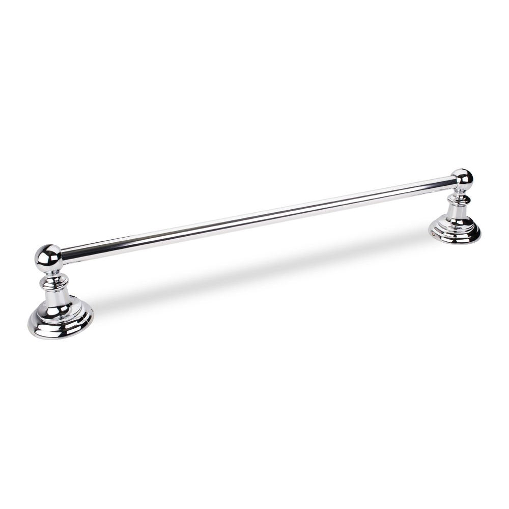 Elements BHE5-04PC-R Fairview Polished Chrome 24" Single Towel Bar - Retail Packaged