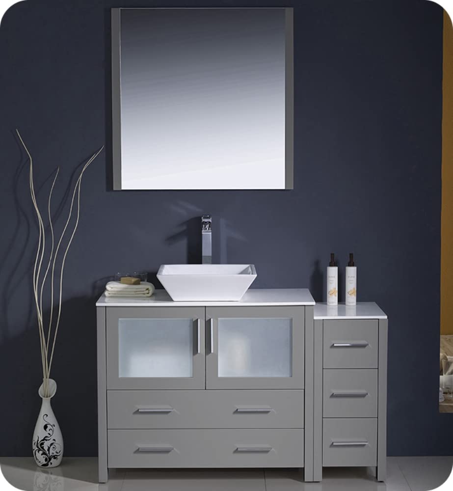 Fresca FCB62-3612GR Fresca Torino 48" Gray Modern Bathroom Cabinets