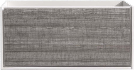 Fresca FCB9248HA Fresca Catania 48" Glossy Ash Gray Wall Hung Modern Bathroom Cabinet