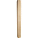 Hardware Resources P42-42ALD 3-1/2" W x 3-1/2" D x 42" H Alder Square Post