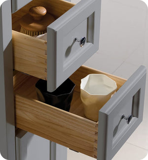 Fresca FST2060GR Fresca Oxford Gray Tall Bathroom Linen Cabinet