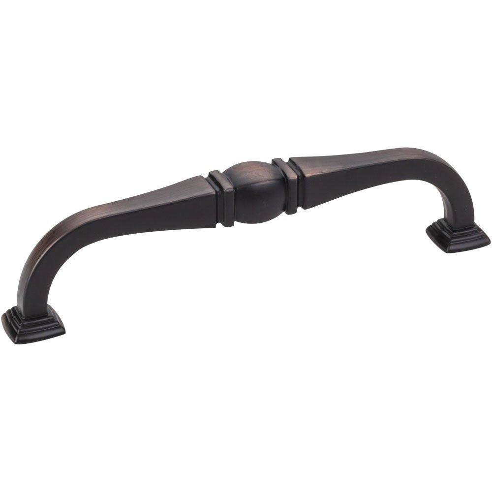 Jeffrey Alexander 188-128DBAC 128 mm Center-to-Center Brushed Oil Rubbed Bronze Katharine Cabinet Pull