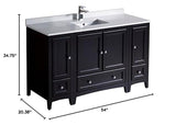 Fresca FCB20-123012ES-CWH-U Cabinets with Top and Sink