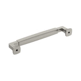 Amerock Cabinet Pull Satin Nickel 6-5/16 inch (160 mm) Center-to-Center Stature 1 Pack Drawer Pull Cabinet Handle Cabinet Hardware