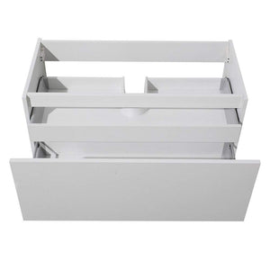 Fresca FCB8010TK Fresca Mezzo 39" Teak Modern Bathroom Cabinet