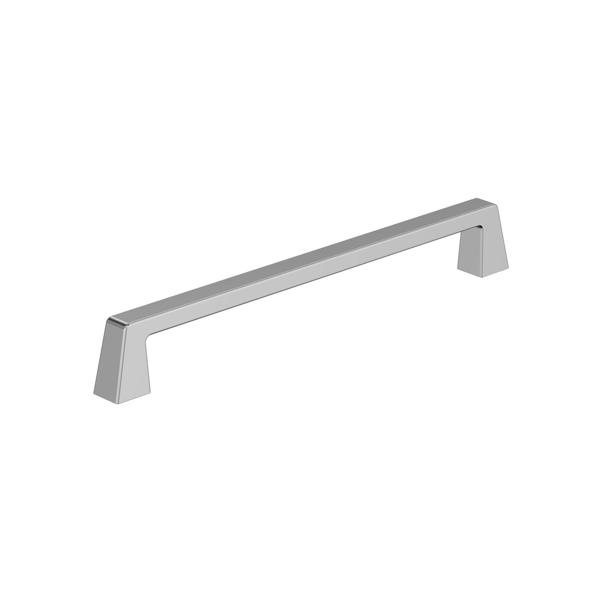 Amerock BP5528226 Polished Chrome Cabinet Pull 8 in (203 mm) Center-to-Center Cabinet Handle Blackrock Drawer Pull Kitchen Cabinet Handle Furniture Hardware