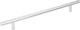 Elements 304PC 224 mm Center-to-Center Polished Chrome Naples Cabinet Bar Pull