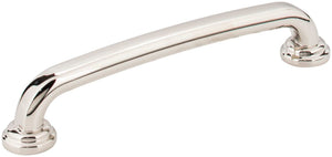 Jeffrey Alexander 527-128NI 128 mm Center-to-Center Polished Nickel Bremen 1 Cabinet Pull