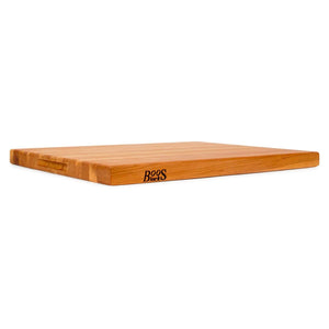 John Boos CHY-R02 Cherry Wood Cutting Board for Kitchen Prep, 1.5 Inch Thick, Large Edge Grain Rectangular Reversible Charcuterie Block, 24" x 18" 1.5" 24X18X1.5 CHY-EDGE GR-REV-