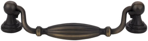 Jeffrey Alexander 718-128DACM 128 mm Center-to-Center Gun Metal Glenmore Cabinet Drop Pull