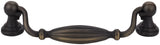 Jeffrey Alexander 718-128DBAC 128 mm Center-to-Center Brushed Oil Rubbed Bronze Glenmore Cabinet Drop Pull