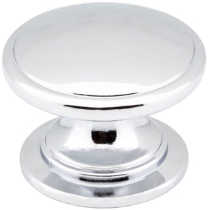 Jeffrey Alexander 3980-PC 1-1/4" Diameter Polished Chrome Durham Cabinet Knob