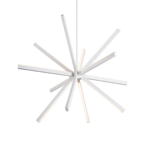 Kuzco CH14348-BG SIRIUS 48" CH Brushed Gold 120V TRIAC/ELV LED 3000K 90CRI 48W