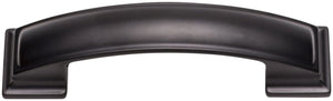 Jeffrey Alexander 435-96DBAC 96 mm Center-to-Center Brushed Oil Rubbed Bronze Square Annadale Cabinet Pull