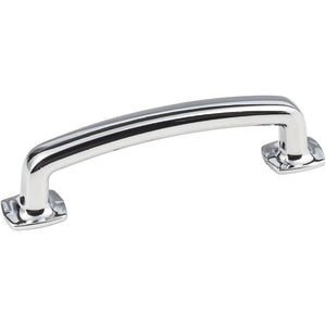 Jeffrey Alexander MO6373PC 96 mm Center-to-Center Polished Chrome Belcastel 1 Cabinet Pull