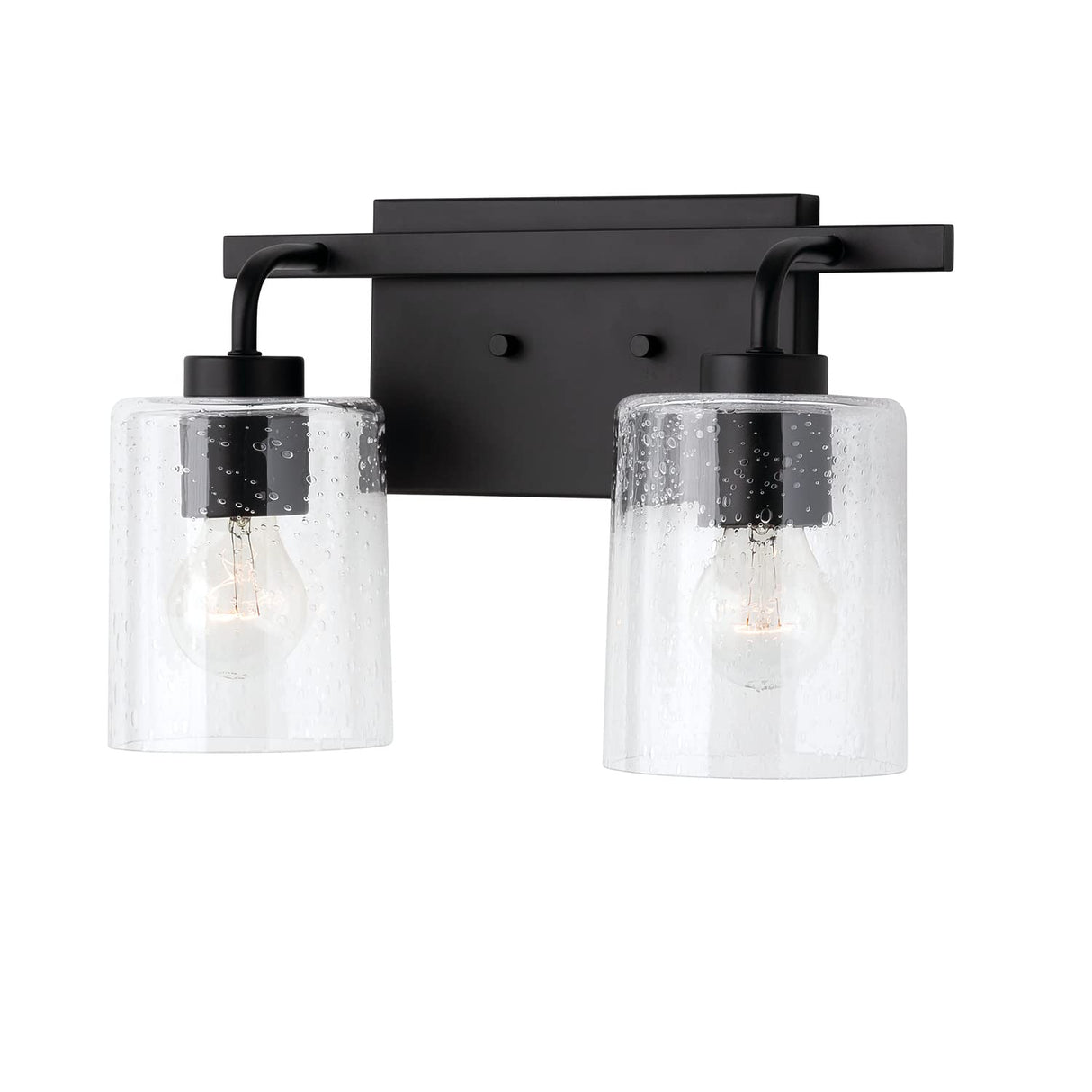 Capital Lighting 128521MB-449 Greyson 2 Light Vanity Matte Black