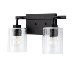 Capital Lighting 128521MB-449 Greyson 2 Light Vanity Matte Black