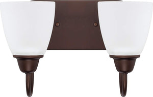 Capital Lighting 115121BZ-337 Trenton 2 Light Vanity Bronze