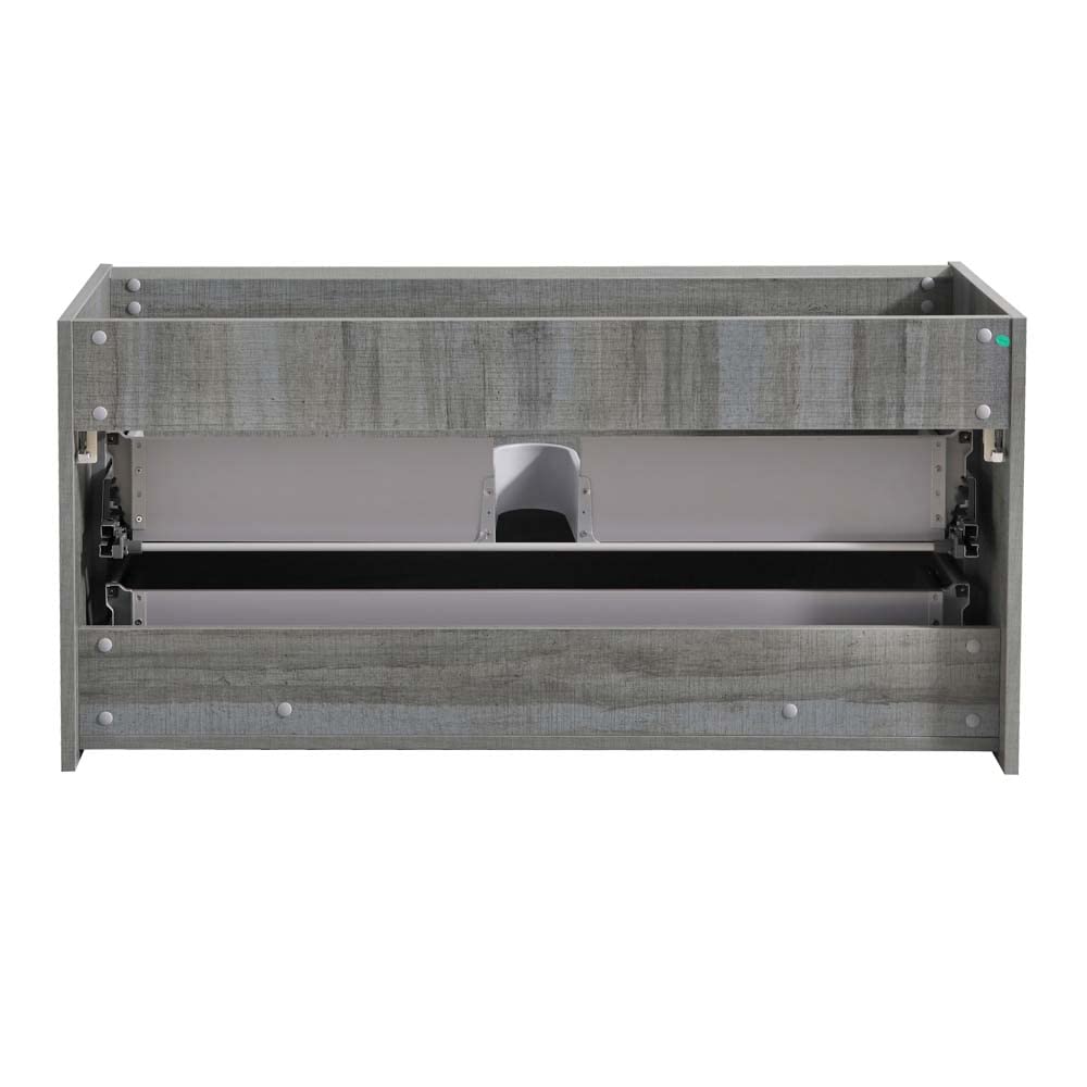 Fresca FCB9248RNW Fresca Catania 48" Rustic Natural Wood Wall Hung Modern Bathroom Cabinet