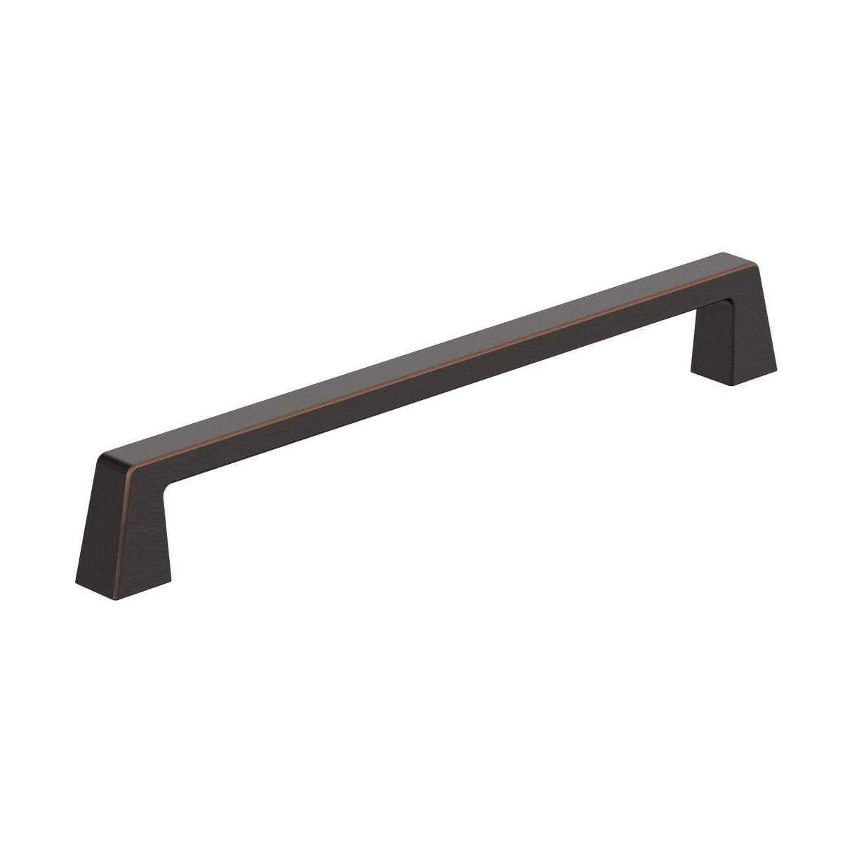 Amerock BP55282ORB Oil Rubbed Bronze Cabinet Pull 8 in (203 mm) Center-to-Center Cabinet Handle Blackrock Drawer Pull Kitchen Cabinet Handle Furniture Hardware
