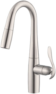 Gerber D150612SS Stainless Steel Selene Single Handle Pull-down Prep Faucet
