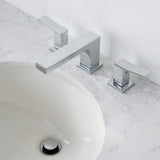 Gerber D304119 Chrome Avian Two Handle Widespread Lavatory Faucet