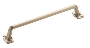 Amerock Cabinet Pull Satin Nickel 6-5/16 inch (160 mm) Center to Center Rochdale 1 Pack Drawer Pull Drawer Handle Cabinet Hardware