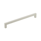 Amerock Cabinet Pull Satin Nickel 8-13/16 inch (224 mm) Center-to-Center Monument 1 Pack Drawer Pull Cabinet Handle Cabinet Hardware