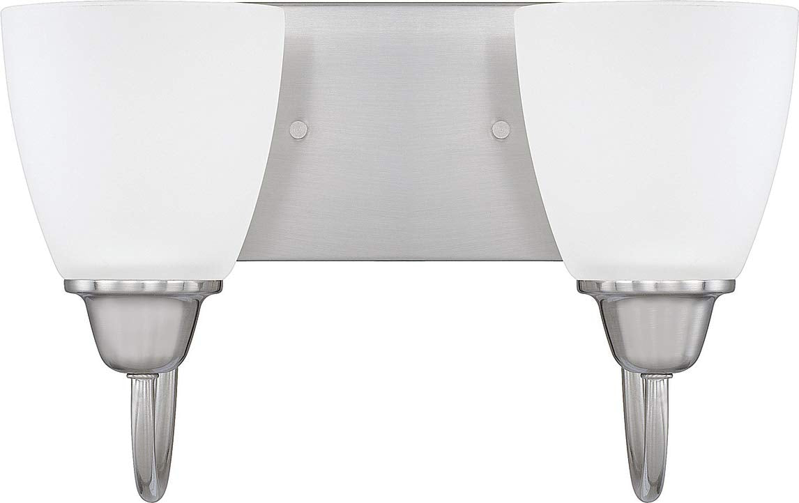 Capital Lighting 115121BN-337 Trenton 2 Light Vanity Brushed Nickel