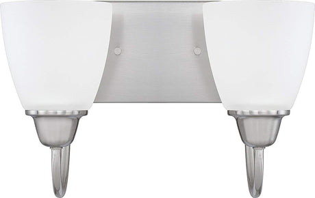 Capital Lighting 115121BN-337 Trenton 2 Light Vanity Brushed Nickel