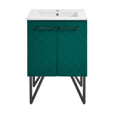 Annecy 24" Bathroom Vanity in Barracuda Teal