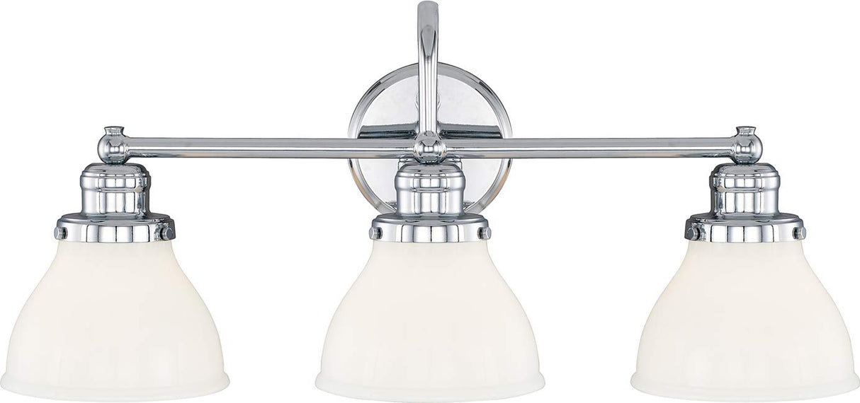 Capital Lighting 8303CH-128 Baxter 3 Light Vanity Chrome