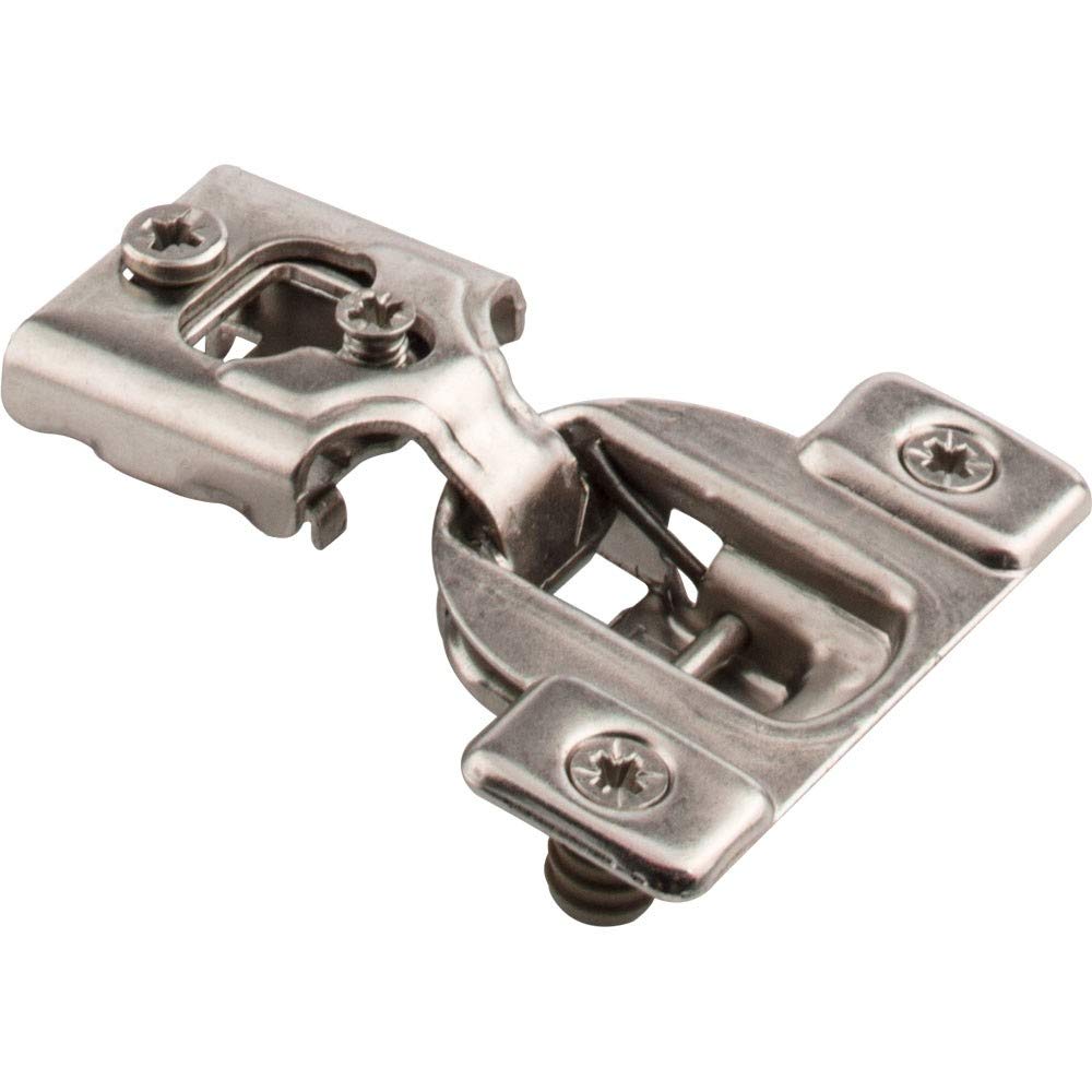 Hardware Resources 3390-2-2C 105° 1/2" Economical Standard Duty Self-close Compact hinge with 2 cleats and 8 mm Dowels