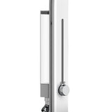 PULSE ShowerSpas 1070-CH Nirvana Stainless Steel Brushed ShowerSpa, Chrome