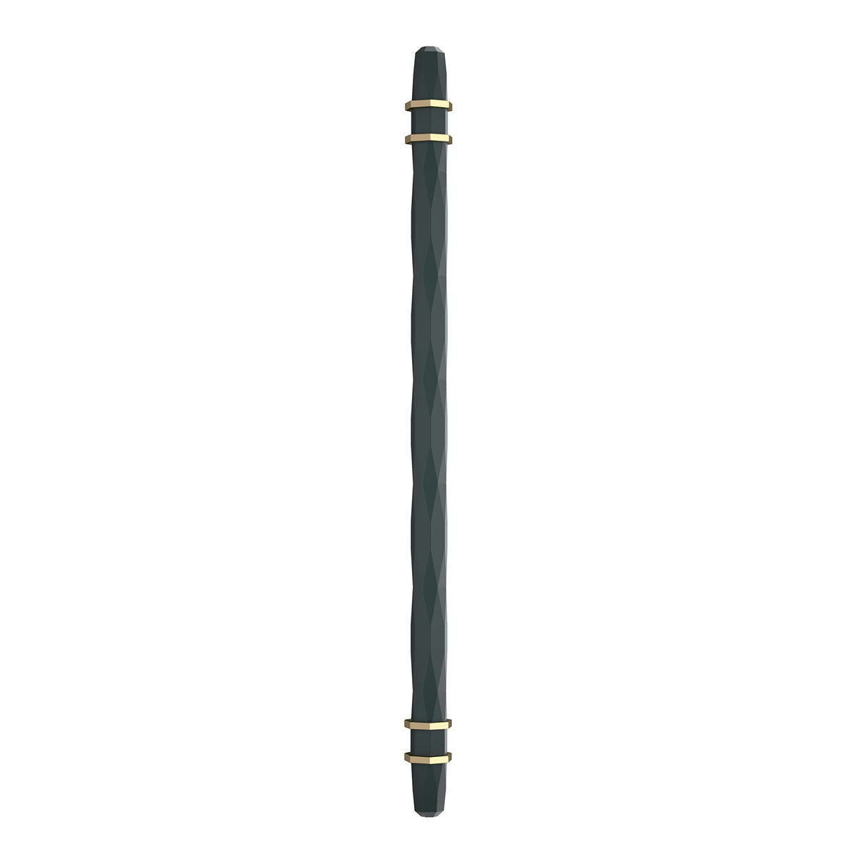 Amerock Cabinet Pull Black Bronze/Golden Champagne 10-1/16 inch (256 mm) Center-to-Center London 1 Pack Drawer Pull Drawer Handle Cabinet Hardware