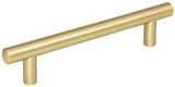 Jeffrey Alexander 178BG 128 mm Center-to-Center Brushed Gold Key West Cabinet Bar Pull