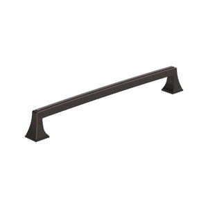 Amerock BP53536ORB Oil Rubbed Bronze Cabinet Pull 10-1/16 in (256 mm) Center-to-Center Cabinet Handle Mulholland Drawer Pull Kitchen Cabinet Handle Furniture Hardware
