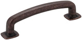 Jeffrey Alexander MO6373DMAC 96 mm Center-to-Center Distressed Oil Rubbed Bronze Belcastel 1 Cabinet Pull