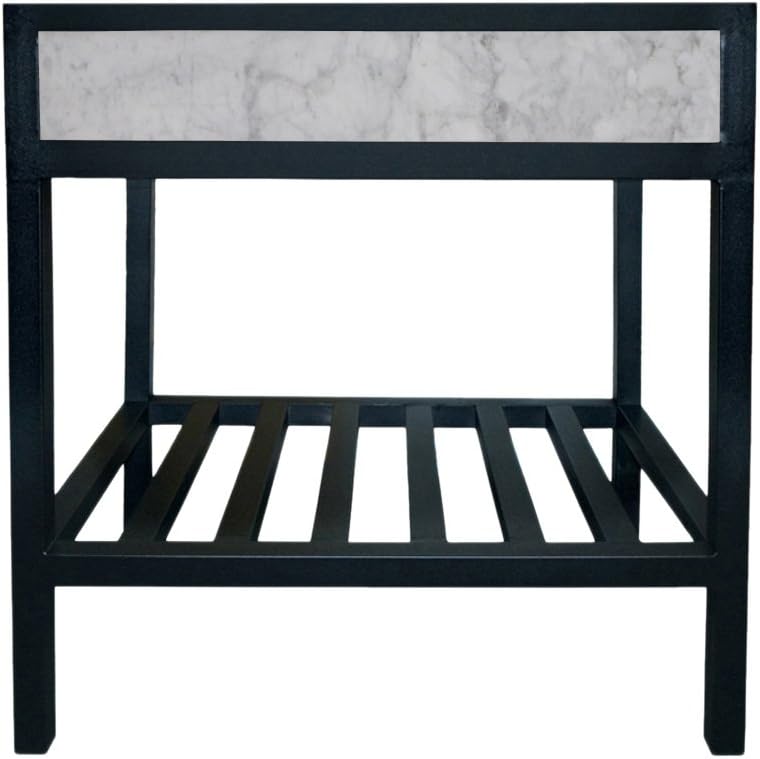 VNR306 Cuzco Bath Room Vanity Base, 30", Carrara