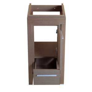 Fresca FCB8118GO Fresca Allier 16" Gray Oak Modern Bathroom Cabinet