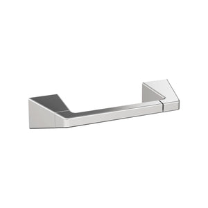 Amerock BH3600126 Chrome Pivoting Double Post Toilet Paper Holder 9-5/16 in. (237 mm) Length Toilet Tissue Holder Blackrock Bath Tissue Holder Bathroom Hardware Bath Accessories