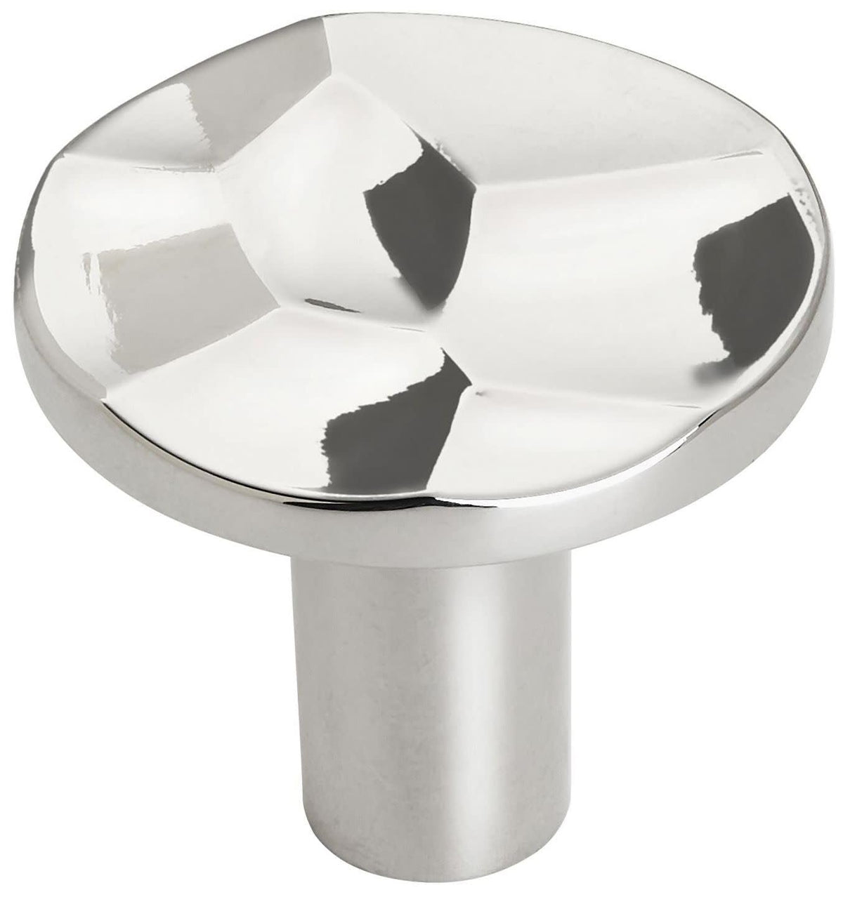Amerock Cabinet Knob Polished Nickel 1-3/16 inch (30 mm) Diameter Kamari 1 Pack Drawer Knob Cabinet Hardware